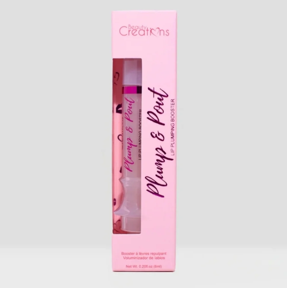 Beauty Creations Plump & Pout Lip Plumping Booster: Pink Lemonade, 6ml, NIB